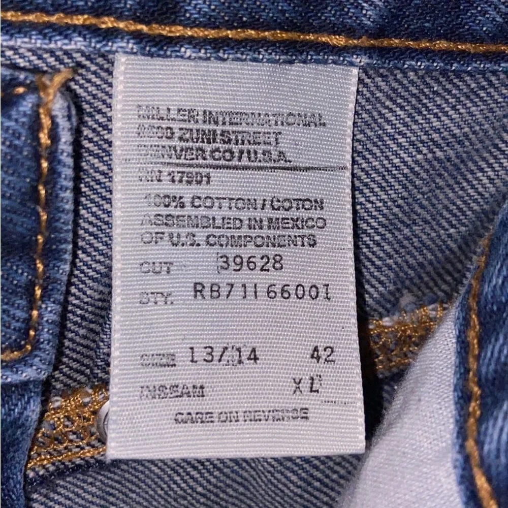 Vintage Rockies tagged size 13/14 XL inseam - Picture 10 of 12